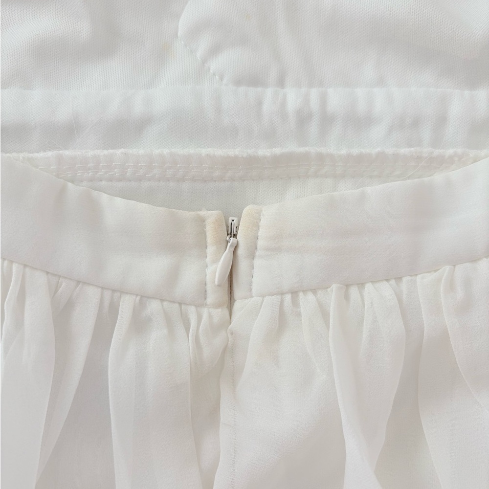 NWT - Lulus White Long Sleeve Bridal Dress - Picture 13 of 13